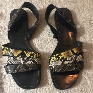 Flat Animal Print Zara sandals